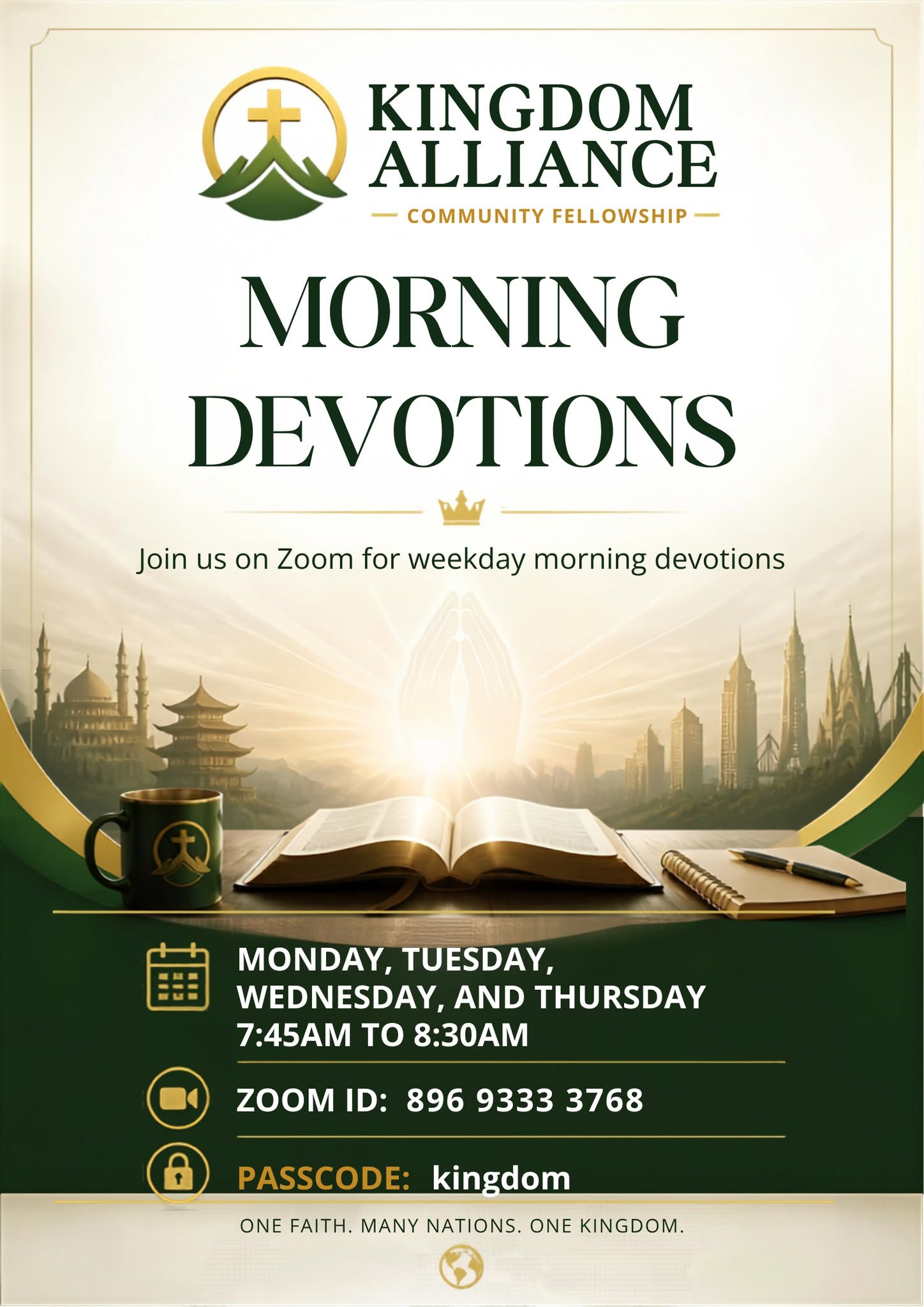 Tĩnh Nguyện Buổi Sáng Morning Momentum