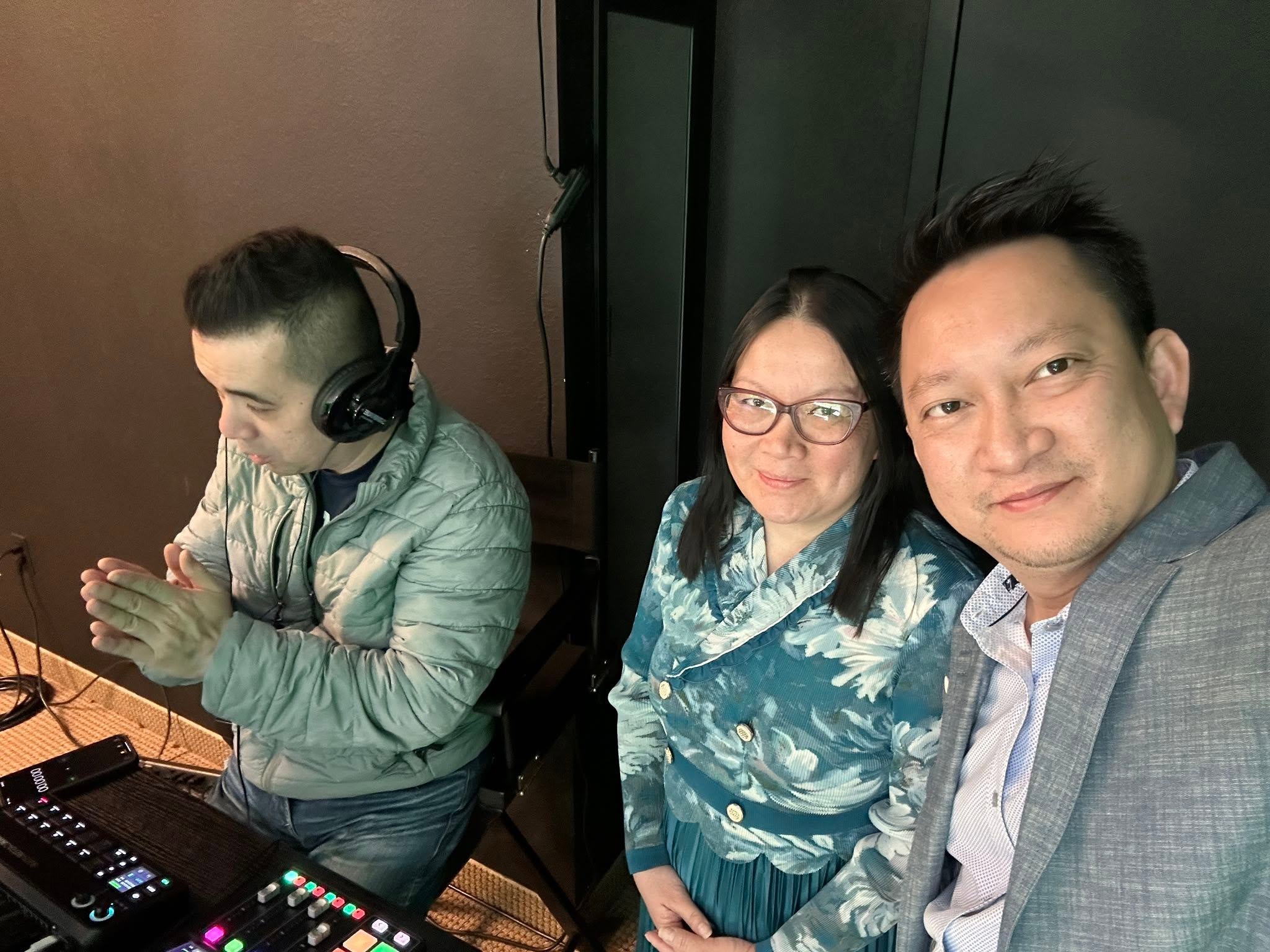 REAP International video podcast recording at Hurst Texas